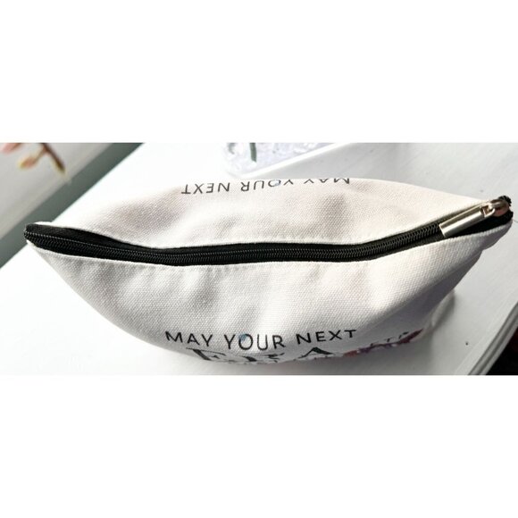 Taylor Swift Makeup Travel Bag "May Your Next Era Be The Best One Yet" Top Zippe - Picture 3 of 4